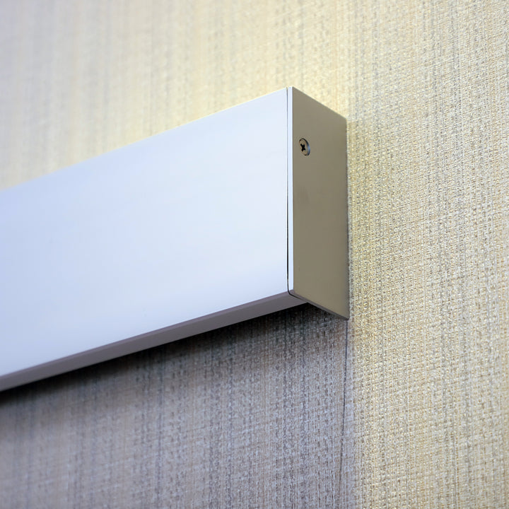 90cm Modern Sliding Door Set Kit w/ Frosted Glass Door Aluminium Rail Opaque Home Decoration DIY Office Style