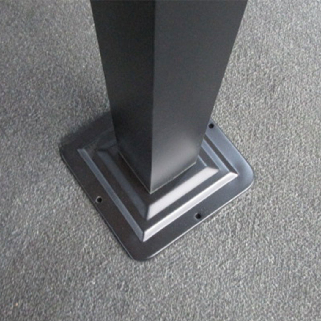 MCL 5 x 3(m) Hardtop Gazebo Aluminium Pavilion Carport Garden Shelter Pergola with Polycarbonate Roof, Brown