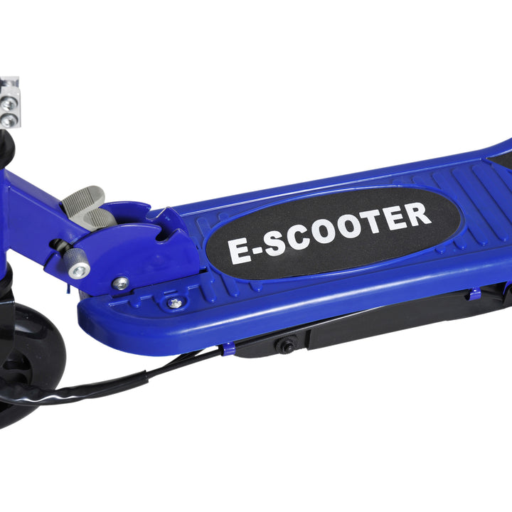 Folding Electric Kids Scooter Ride on Age 7-14, Blue/Black