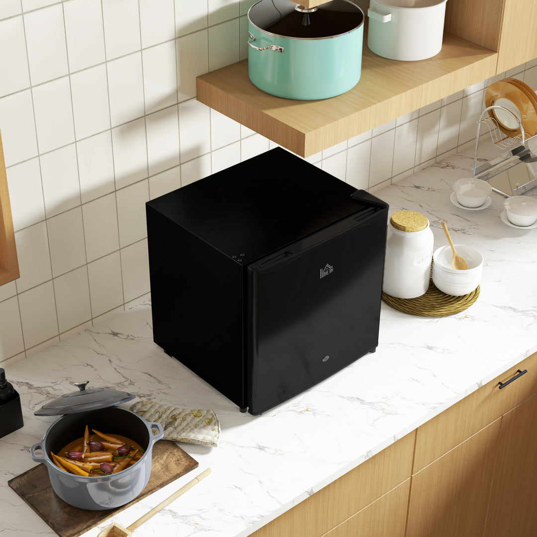 46 Litre Lockable Countertop Fridge - Black