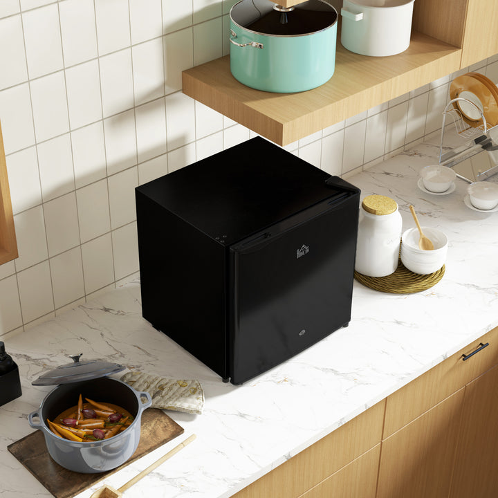 46 Litre Lockable Countertop Fridge - Black