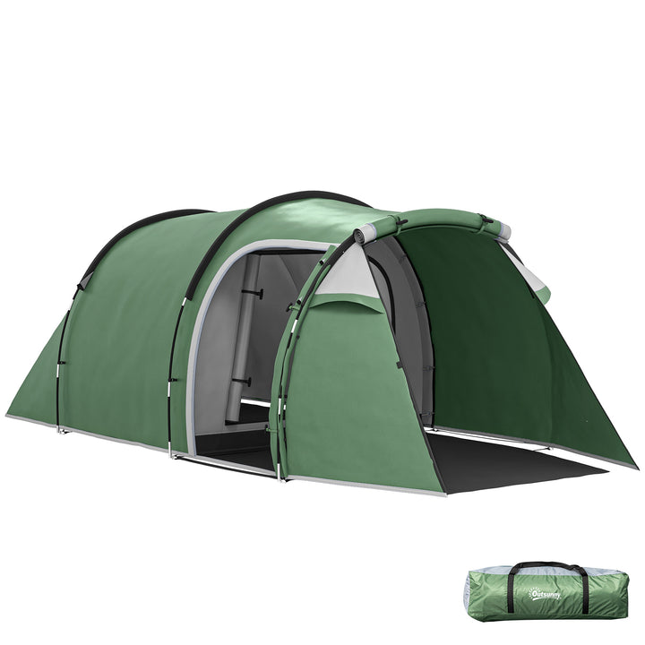 MCL Three-Man, Two-Room Tent - Green