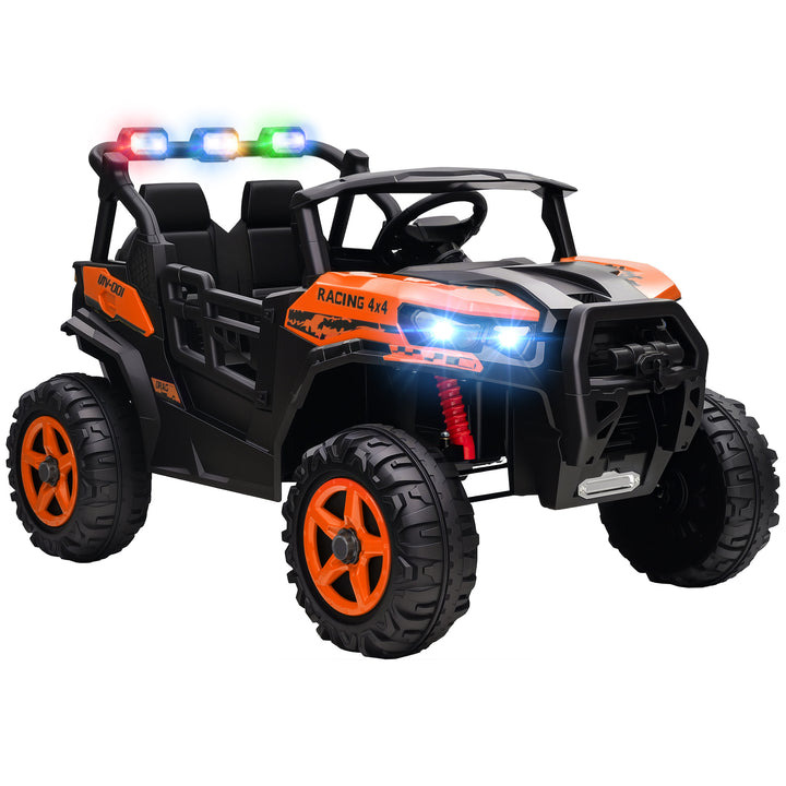 24V Electric Ride on Car, 2-Seater Electric Car for Kids with Remote, 