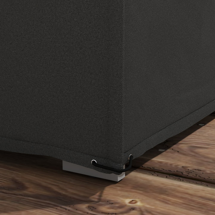 155 x 222cm Waterproof Furniture Cover - Black