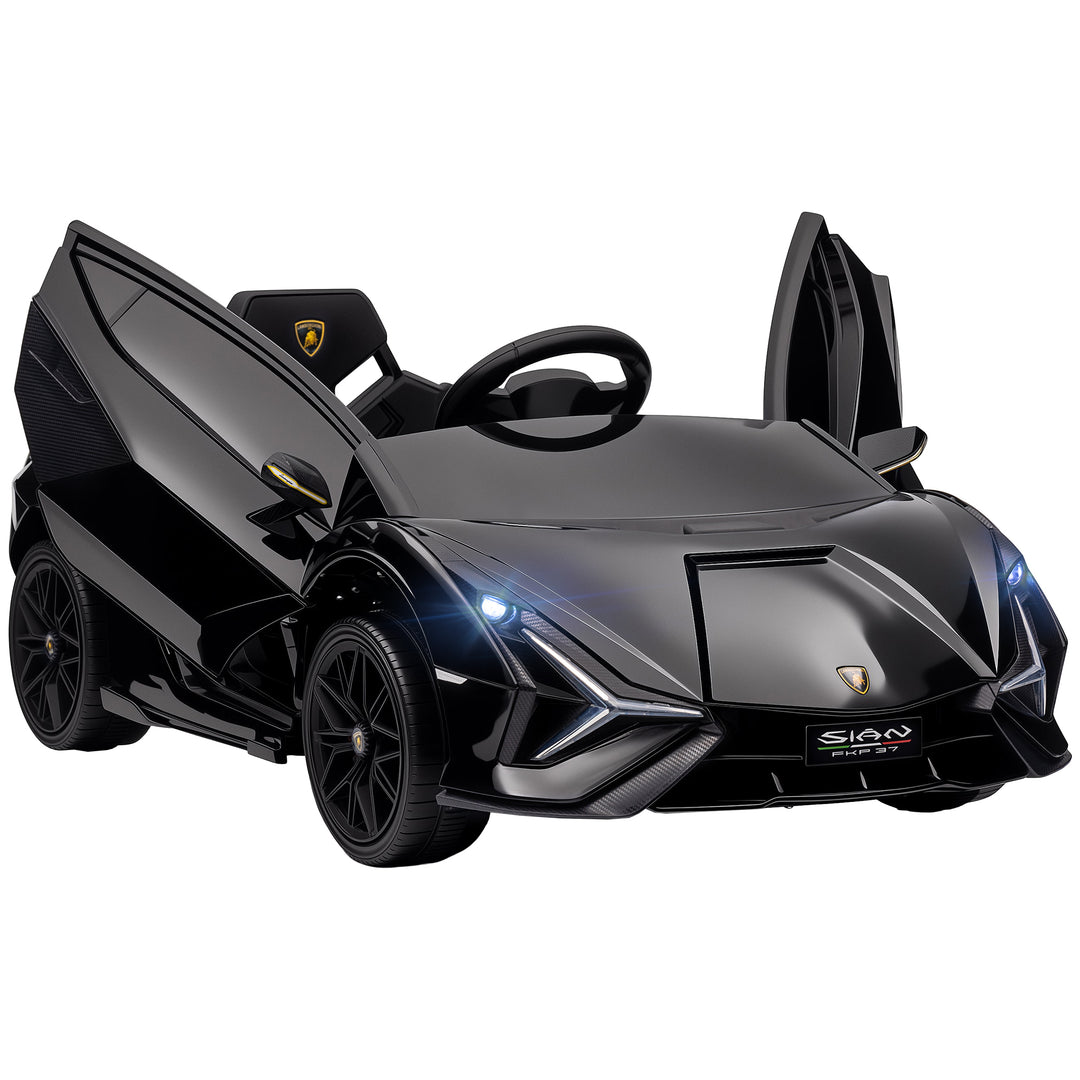 Lamborghini Sian Licensed Electric Car for Kids, 12V Kids Electric Rid