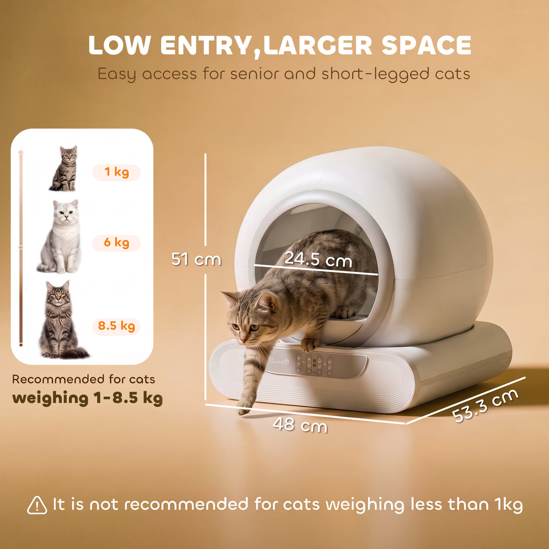 Self Cleaning Cat Litter Tray, Automatic Cat Litter Tray with APP - view 3