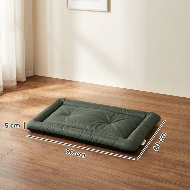 Waterproof Dog Bed, Foldable Pet Bed with Anti-Slip Bottom, Machine Wa