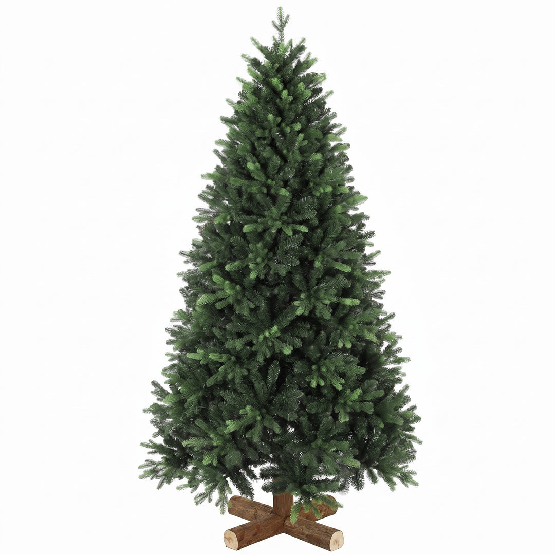 Artificial Christmas Tree, Hinged Xmas Tree with 2419 PE &amp; PVC Branch
