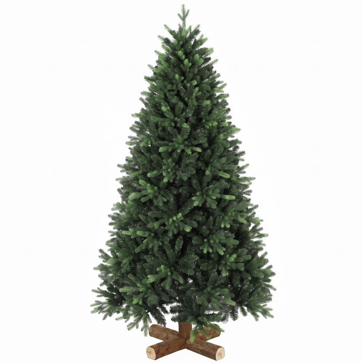Artificial Christmas Tree, Hinged Xmas Tree with 2419 PE &amp; PVC Branch