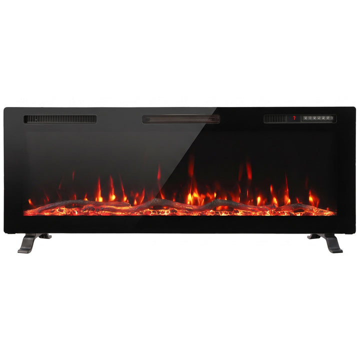 3 IN 1 Slim Electric Fire, Wall Mounted/Recessed/Freestanding