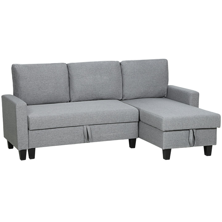 MCL Three-Seater Storage Sofa Bed - Grey