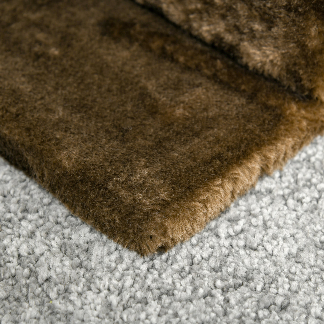 MCL Cat Tree Tower for Indoor Cats Kitten House Scratching Posts with Condo Perch Interactive Mouse Toy, 45 x 33 x 70 cm, Brown