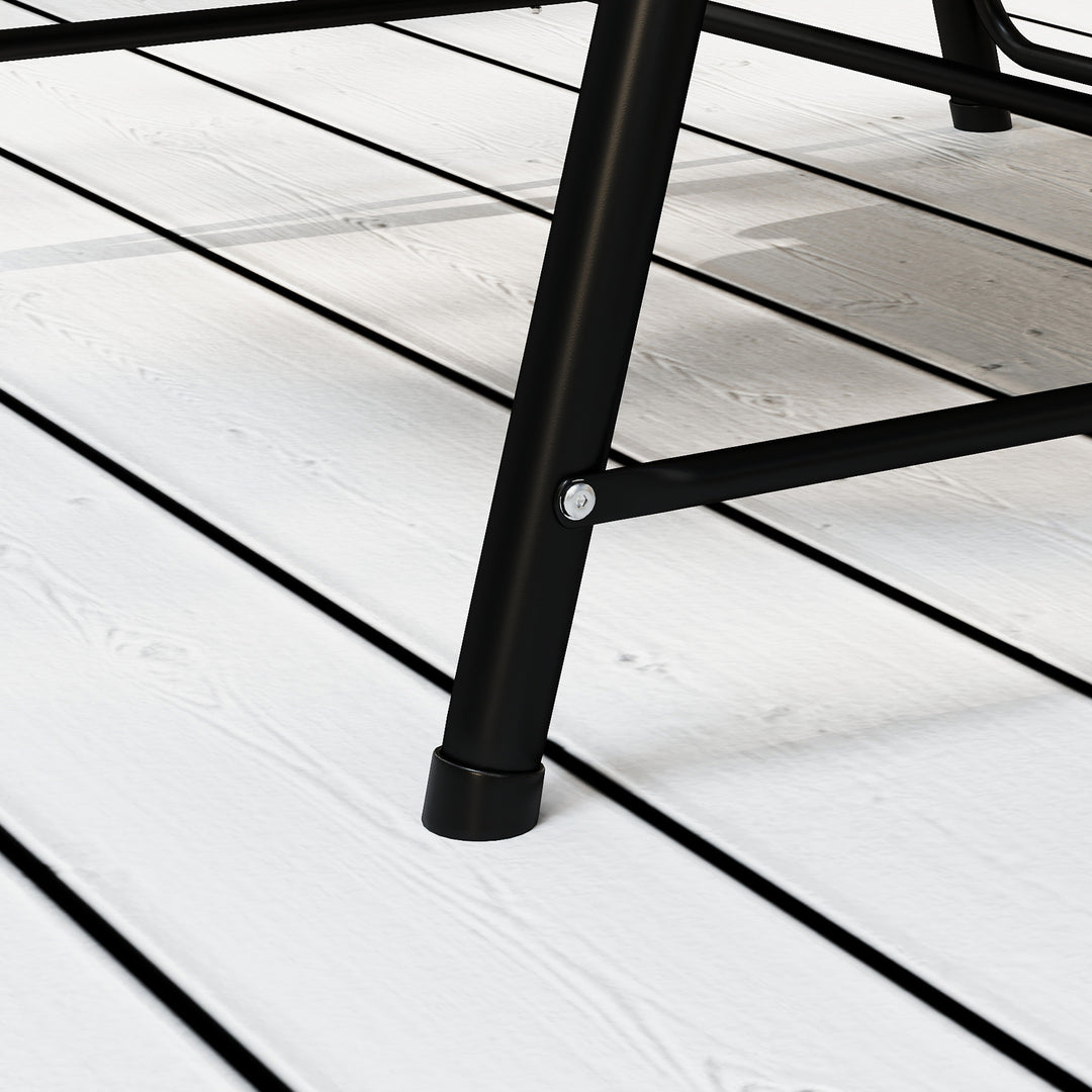 Rattan Swing Chair, Outdoor Garden Hanging Swing Seat with Stand and Seat Cushion, Porch Hanging Chair for Balcony, Garden, Deck, Dark Grey