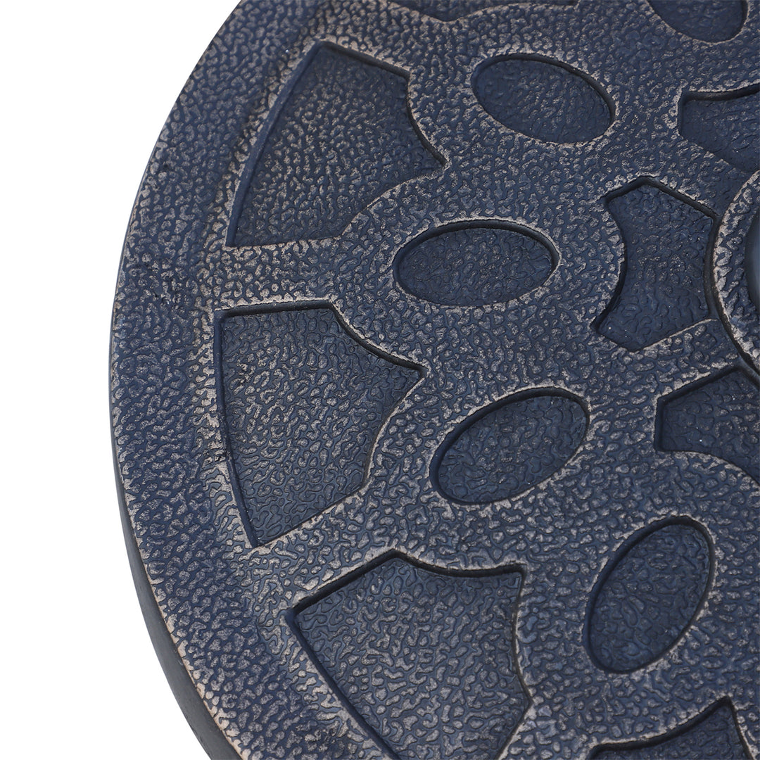 MCL 13kg Resin Umbrella Stand Holder, Garden Parasol Base for 38mm or 48mm Outdoor Umbrella Poles, Bronze Tone