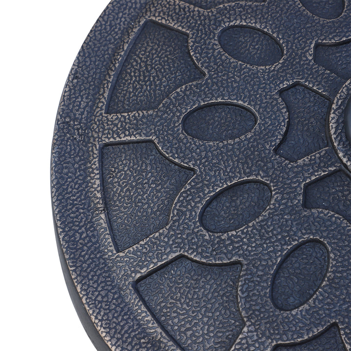 MCL 13kg Resin Umbrella Stand Holder, Garden Parasol Base for 38mm or 48mm Outdoor Umbrella Poles, Bronze Tone