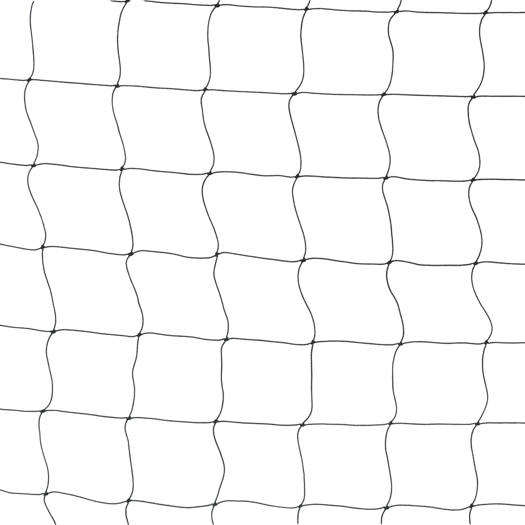 SPORTNOW 8ft x 5ft Football Goal, Football Net for Garden with Ground Stakes, Quick and Simple Set Up