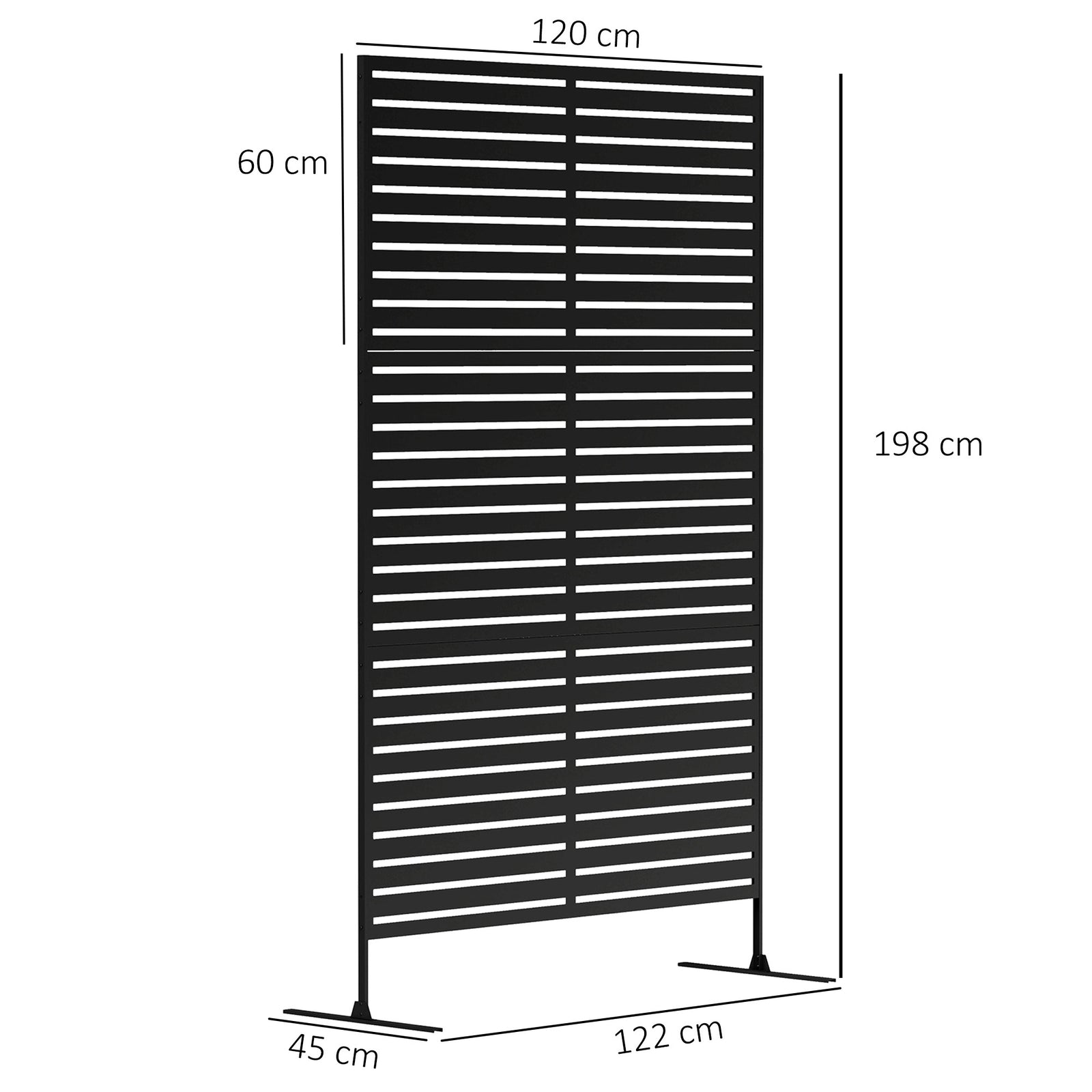 Decorative Privacy Fence Screen, Metal Outdoor Privacy Screen Climbing