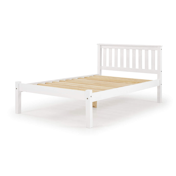 Manila LFE Pine Bed 4 Foot White