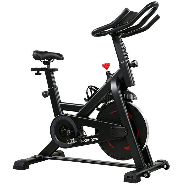Exercise Bike, Indoor Stationary Bike with Smart APP, 0-100% Magnetic 