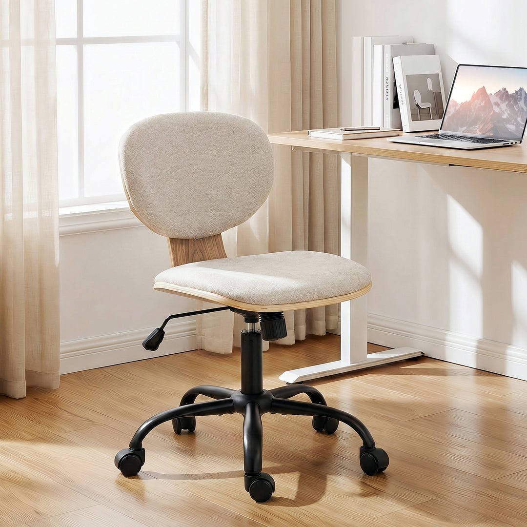 Home Office Desk Chair Rocking Function Ergonomic Swivel Chair with PU