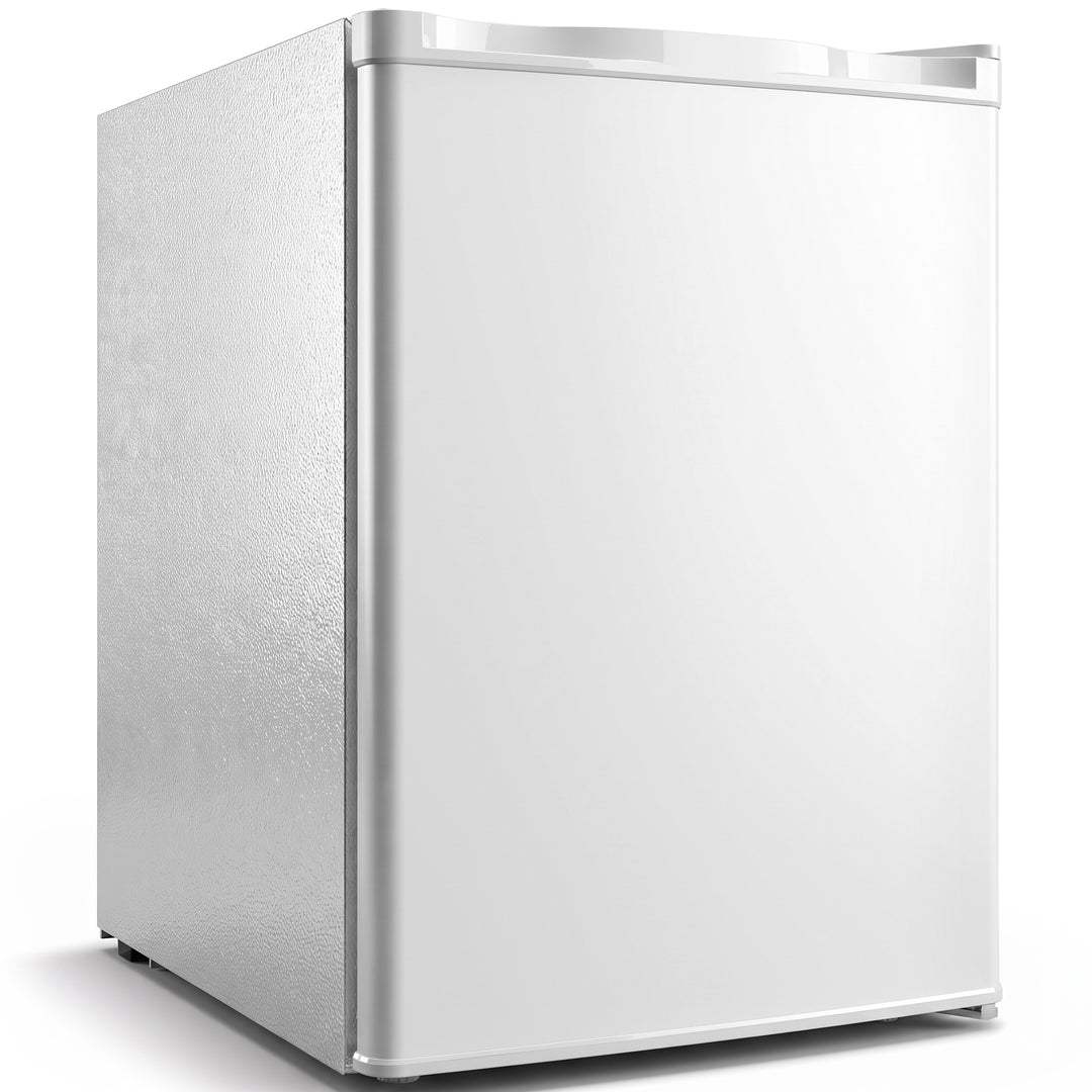 60L Tabletop Mini Freezer, Countertop Small Freezer with Reversible - White