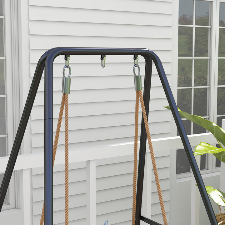 Hammock Chair Stand, Hanging Heavy Duty Metal Frame Hammock Stand for 