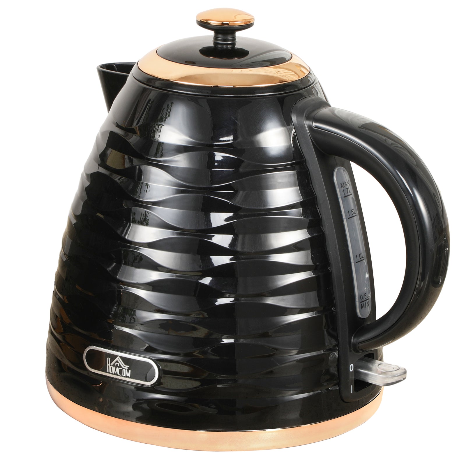 3kW Rapid Boil Honeycomb Kettle - Black