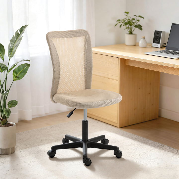 Computer Desk Chair, Mesh Office Chair with Adjustable Height and Swiv