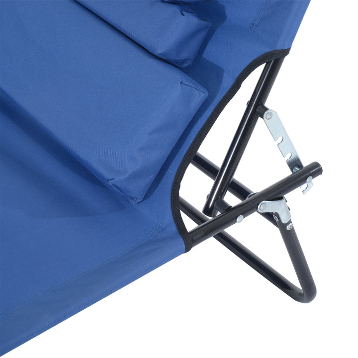 Reading Hole Sun Lounger - Blue