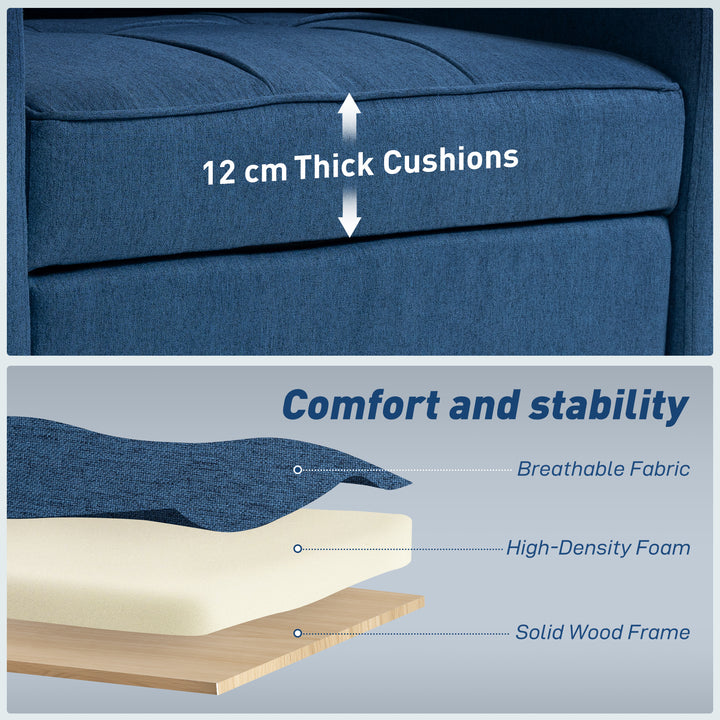 3-in-1 Single Sofa Bed, Convertible Sleeper Chair Bed