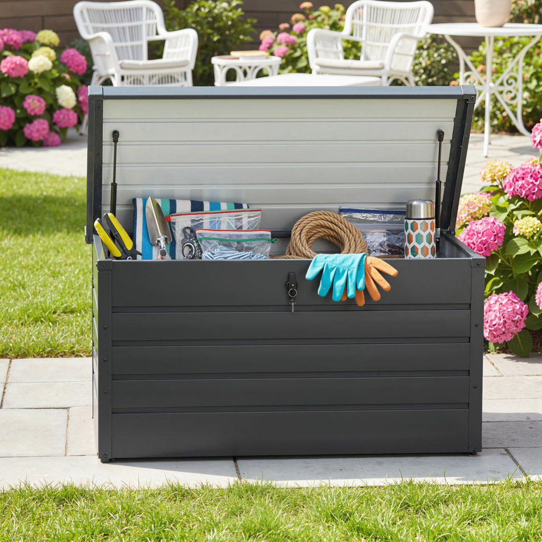 311L Galvanised Steel Garden Storage Box