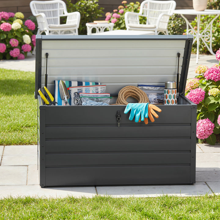 311L Galvanised Steel Garden Storage Box
