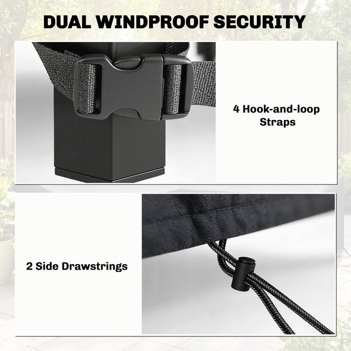 Garden Furniture Cover, Waterproof Patio Furniture Cover with Air Vent