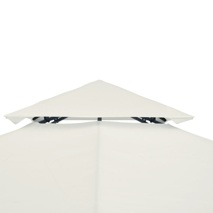 Gazebo Replacement Canopy 3x3 m-Cream White