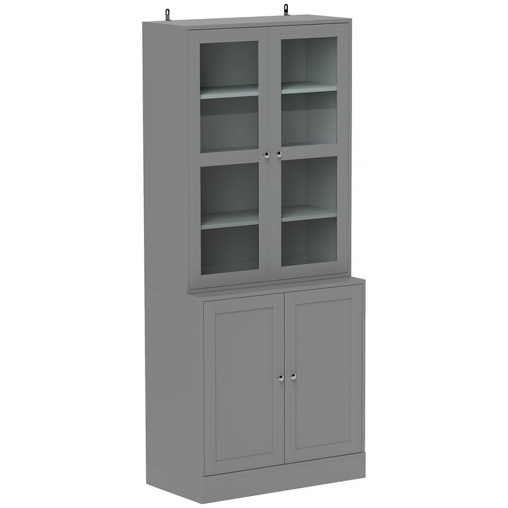 MCL Double Storage Display Cabinet - Grey