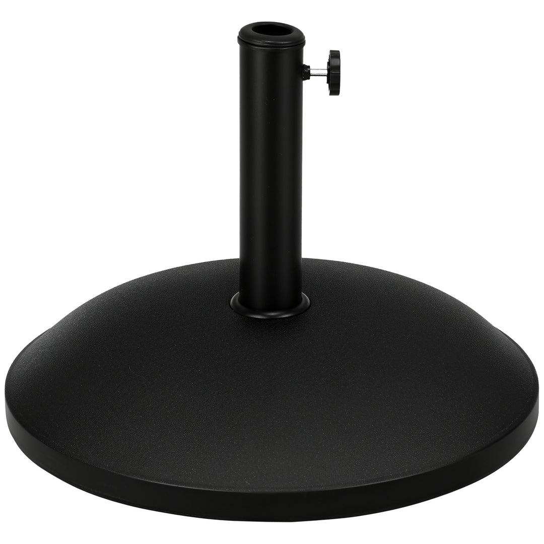 25 kg Parasol Base, Heavy Duty Concrete Patio Umbrella Stand with