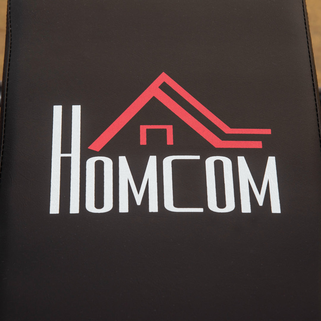 MCL Adjustable Weight Bench, Foldable Bench, with Barbell Rack, Black