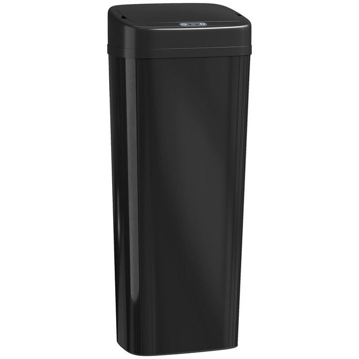 50L Stainless Steel Sensor Bin - Silver Tone
