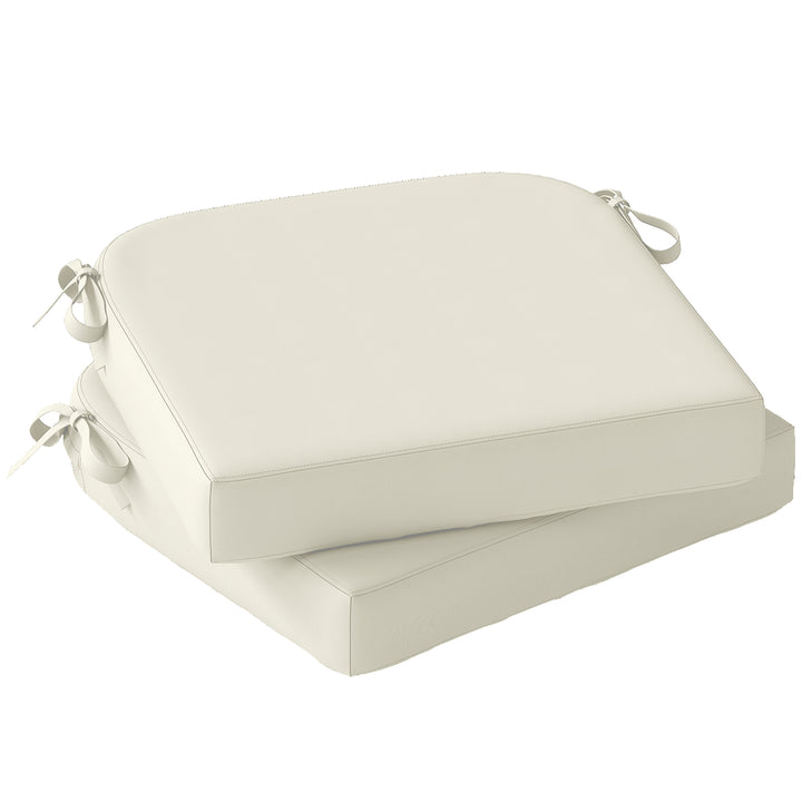 Outdoor Chair Seat Cushions Set of 2, Garden Chair Cushions with 7cm T
