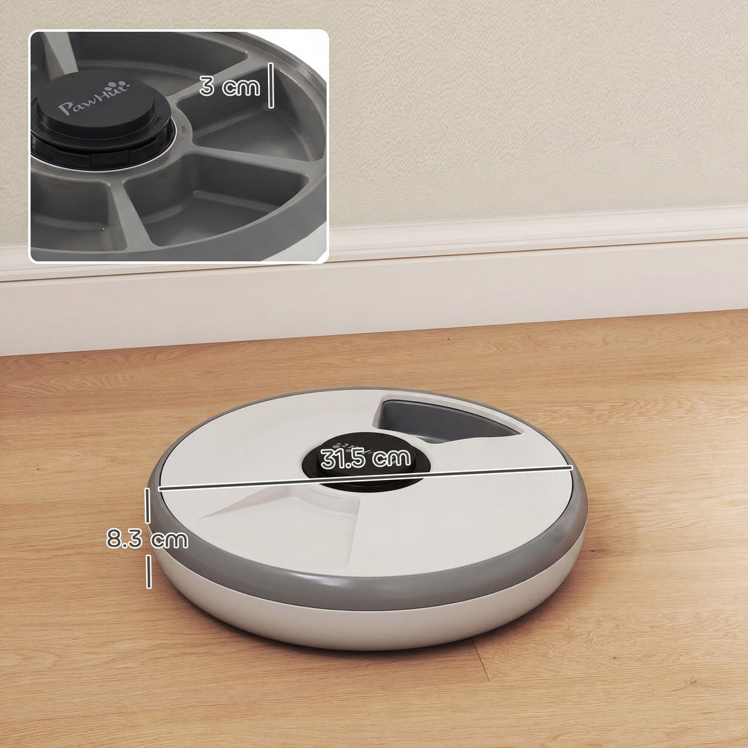Automatic Cat Feeder Programmable Timer for Dry Wet Food Cat Food Disp