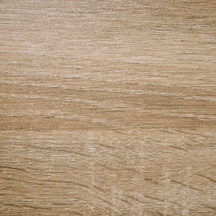 MCL Modern Dressing Table Writing Desk W/ Mirror, Big Drawers, 2-Tier Open Shelf For Home Bedroom Natural