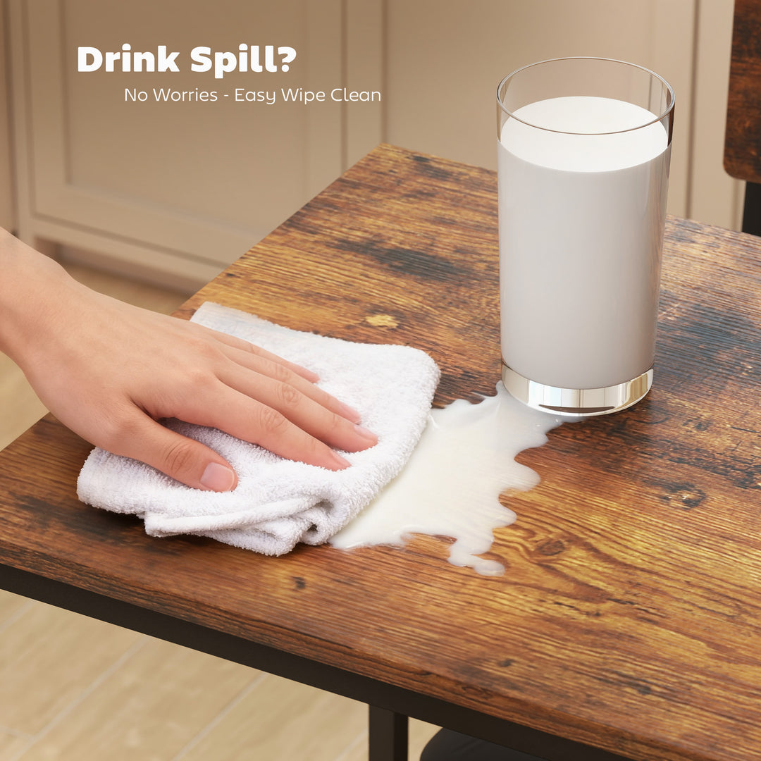 Three-Piece Compact Bar Table Set