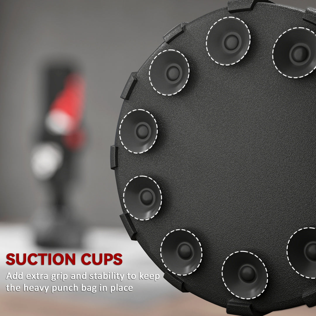 175cm Heavy Boxing Bag with Stand and Suction Cup Base
