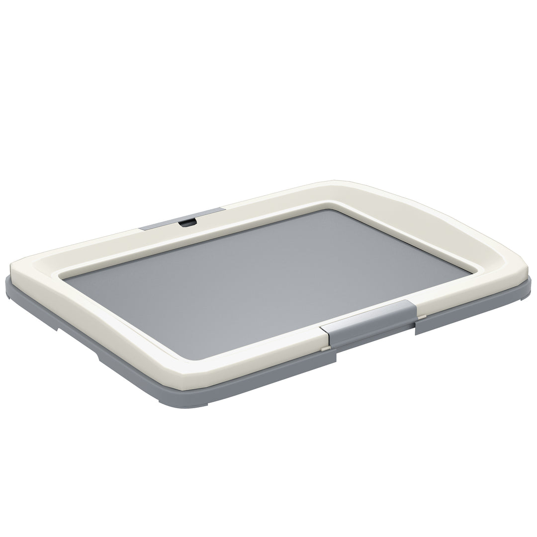 Dog Toilet Tray for Training Dogs, Dog Litter Tray for Indoor, Outdoor, 63 x 49 x 6cm