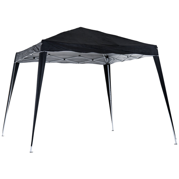 Outsunny Pop-Up Tent,  3Lx3Wx2.4H m-Black