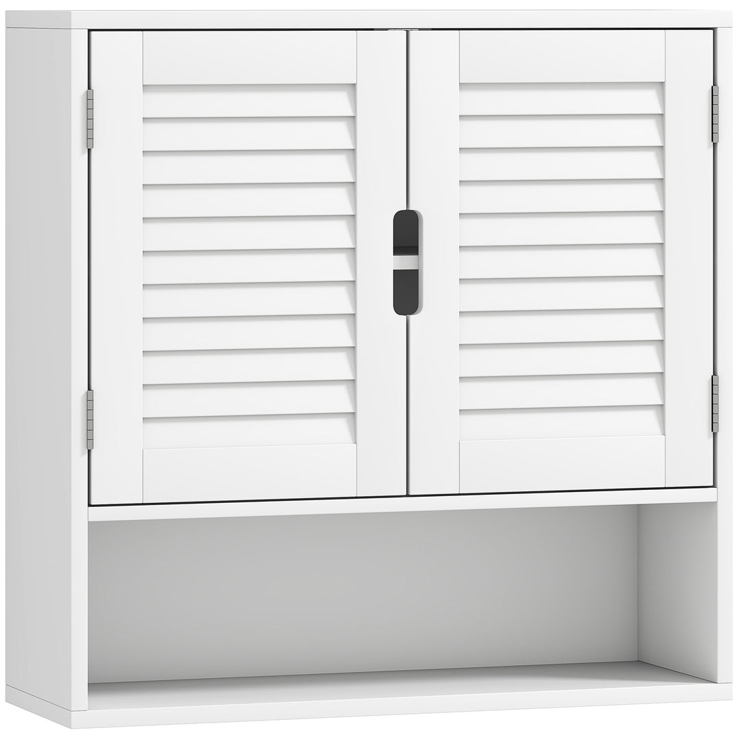Bathroom Cabinet, Wall Mounted Storage Cabinet with Adjustable Shelves