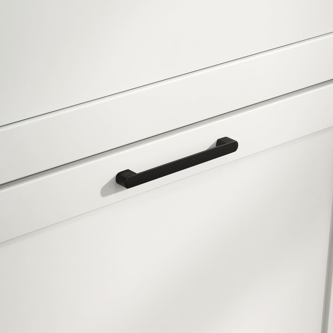 Modern Shoe Cabinet with 2 Flip Drawers and Adjustable Shelves, Narrow Shoe Storage Cabinet with Open Compartment, Holds 10 Pairs for Entryway, Hallway, White