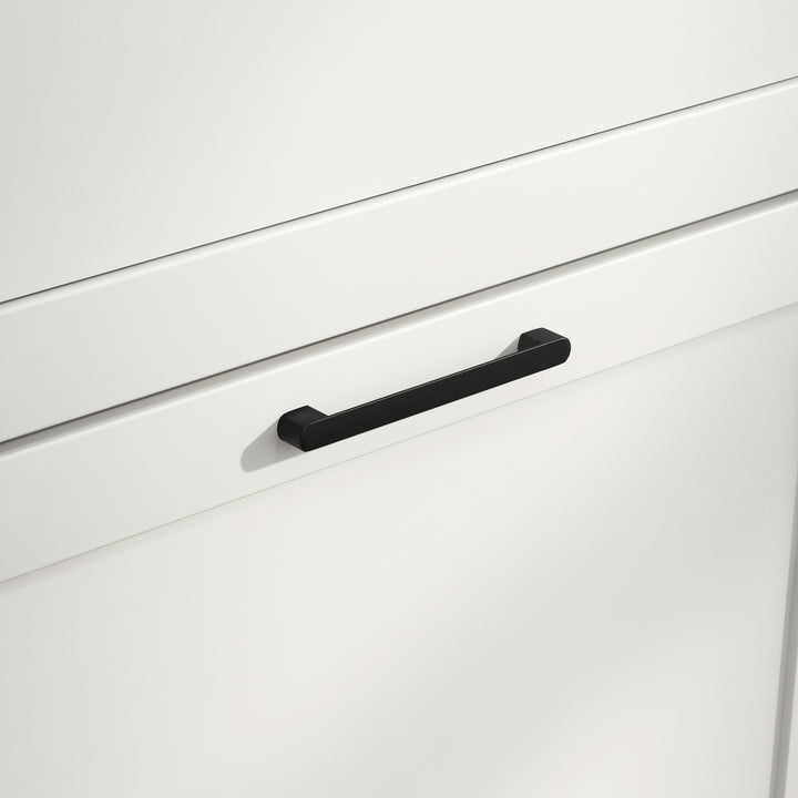 Modern Shoe Cabinet with 2 Flip Drawers and Adjustable Shelves, Narrow Shoe Storage Cabinet with Open Compartment, Holds 10 Pairs for Entryway, Hallway, White