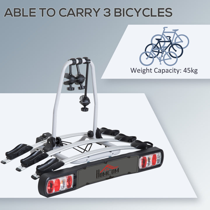 HOMCOM Bicycle Carrier Rear Rack