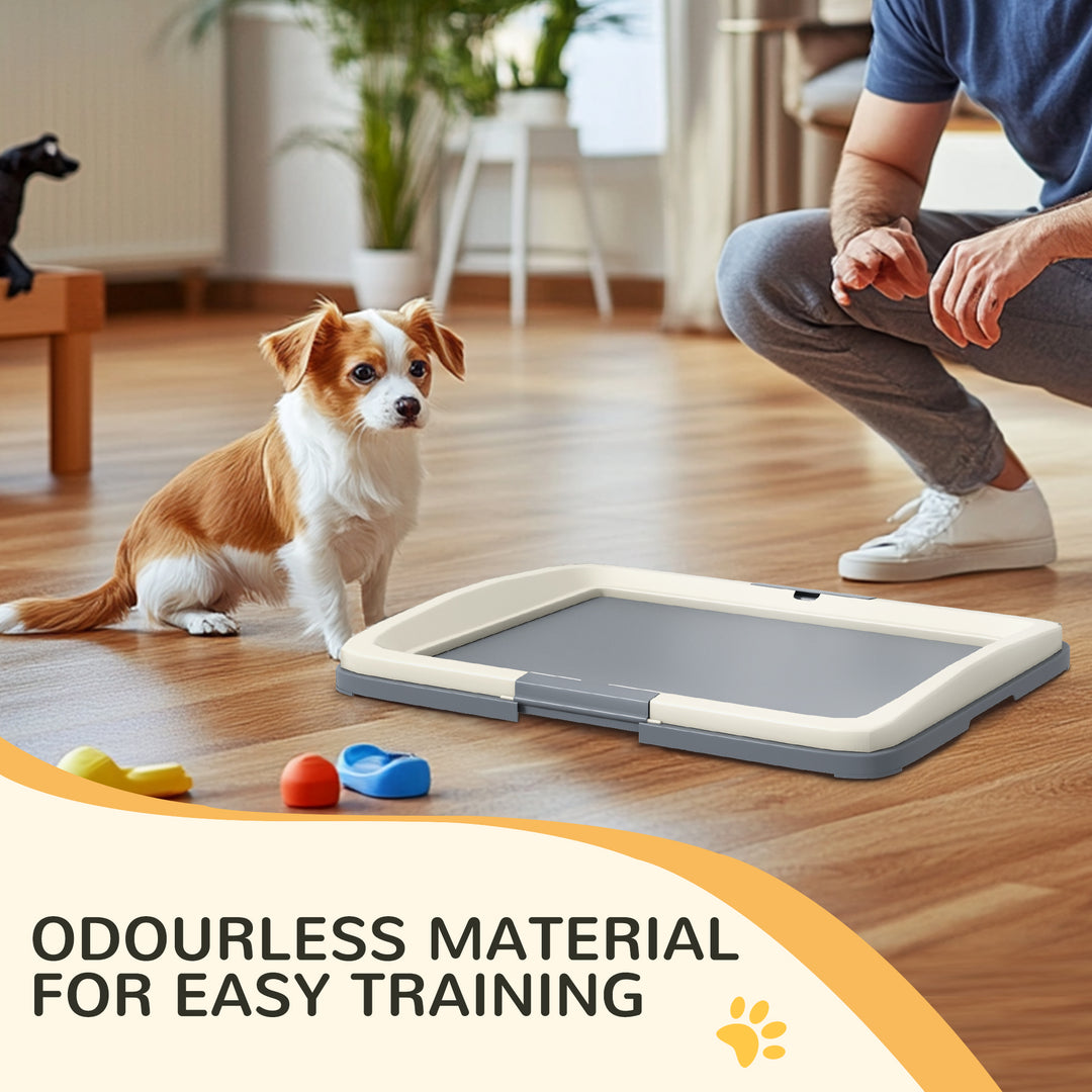 PawHut Dog Toilet Tray for Training Dogs, 63 x 49 x 6cm